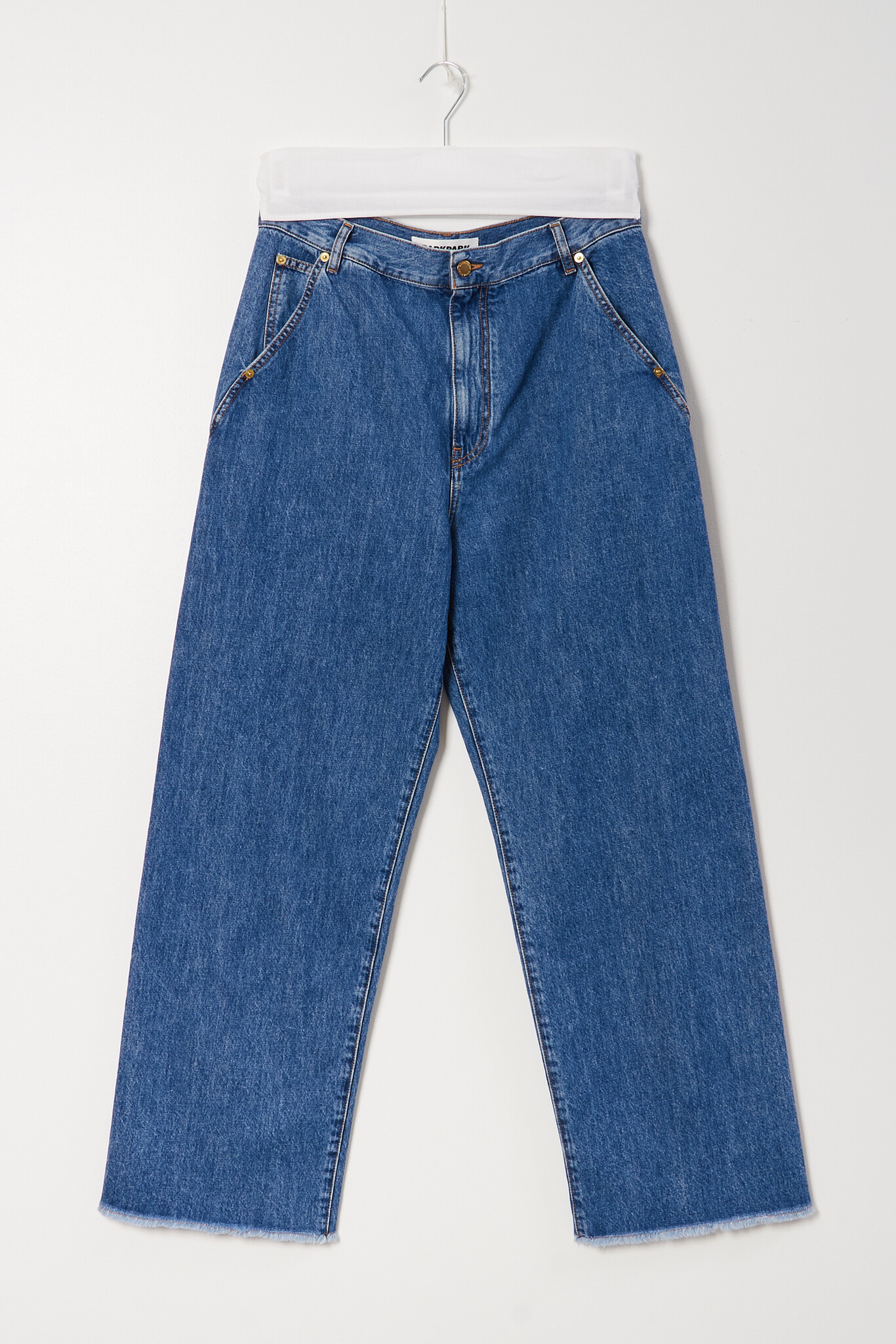 Darkpark - Sienna loose side split denim