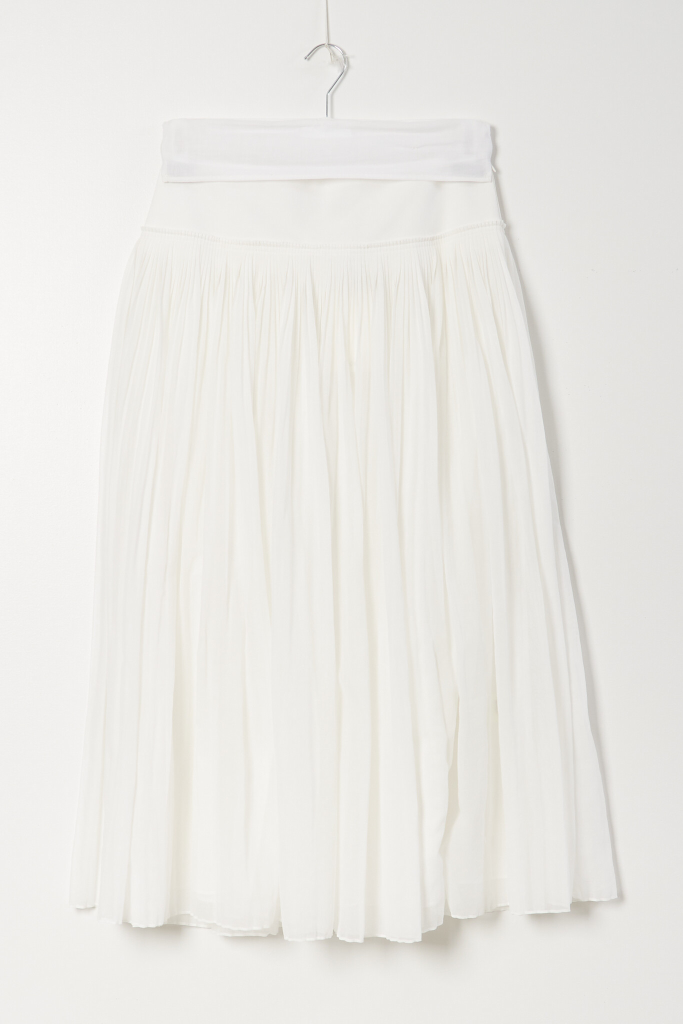 Róhe - Pleated cotton muslin skirt