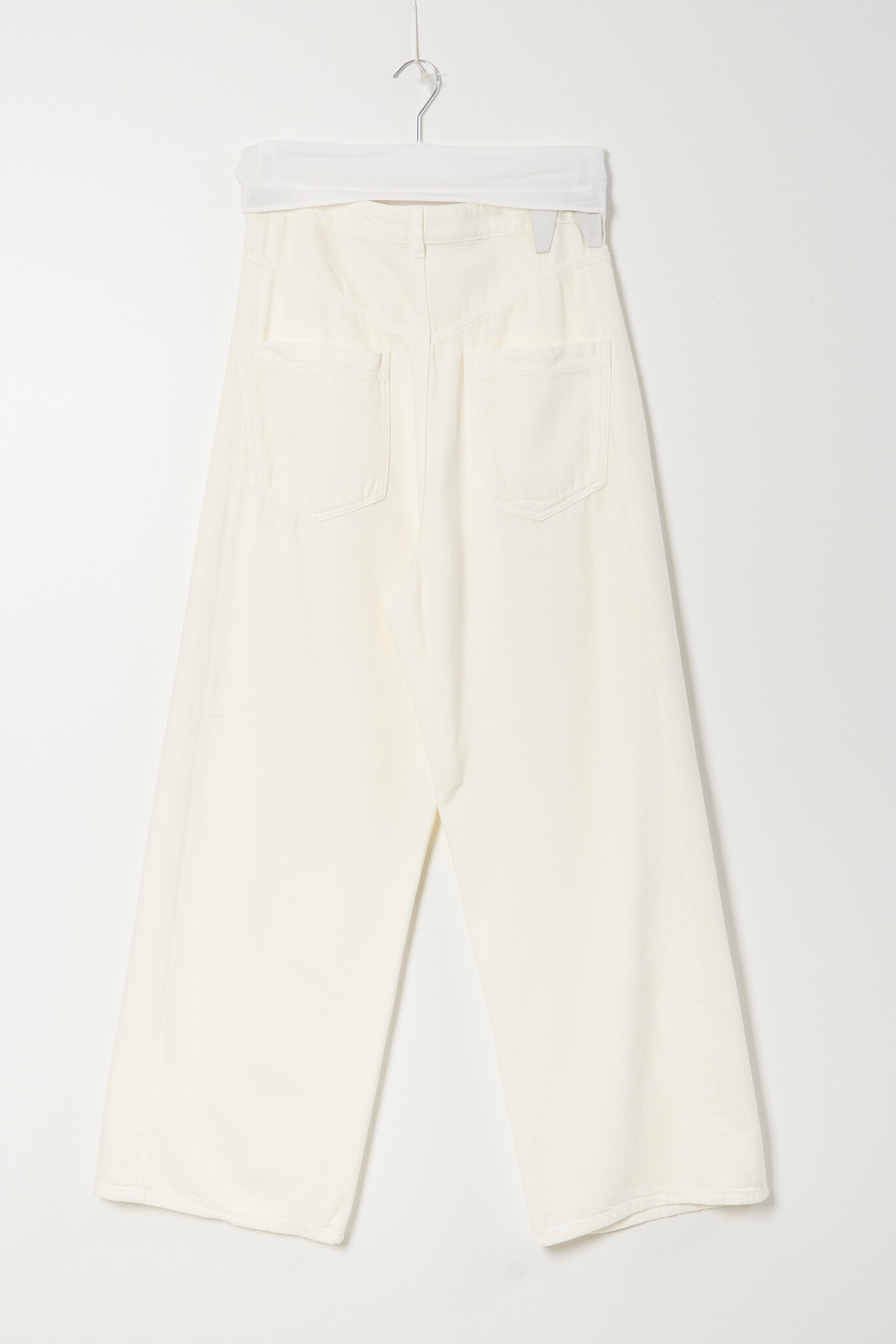 Darkpark - Ines fold over tencel denim