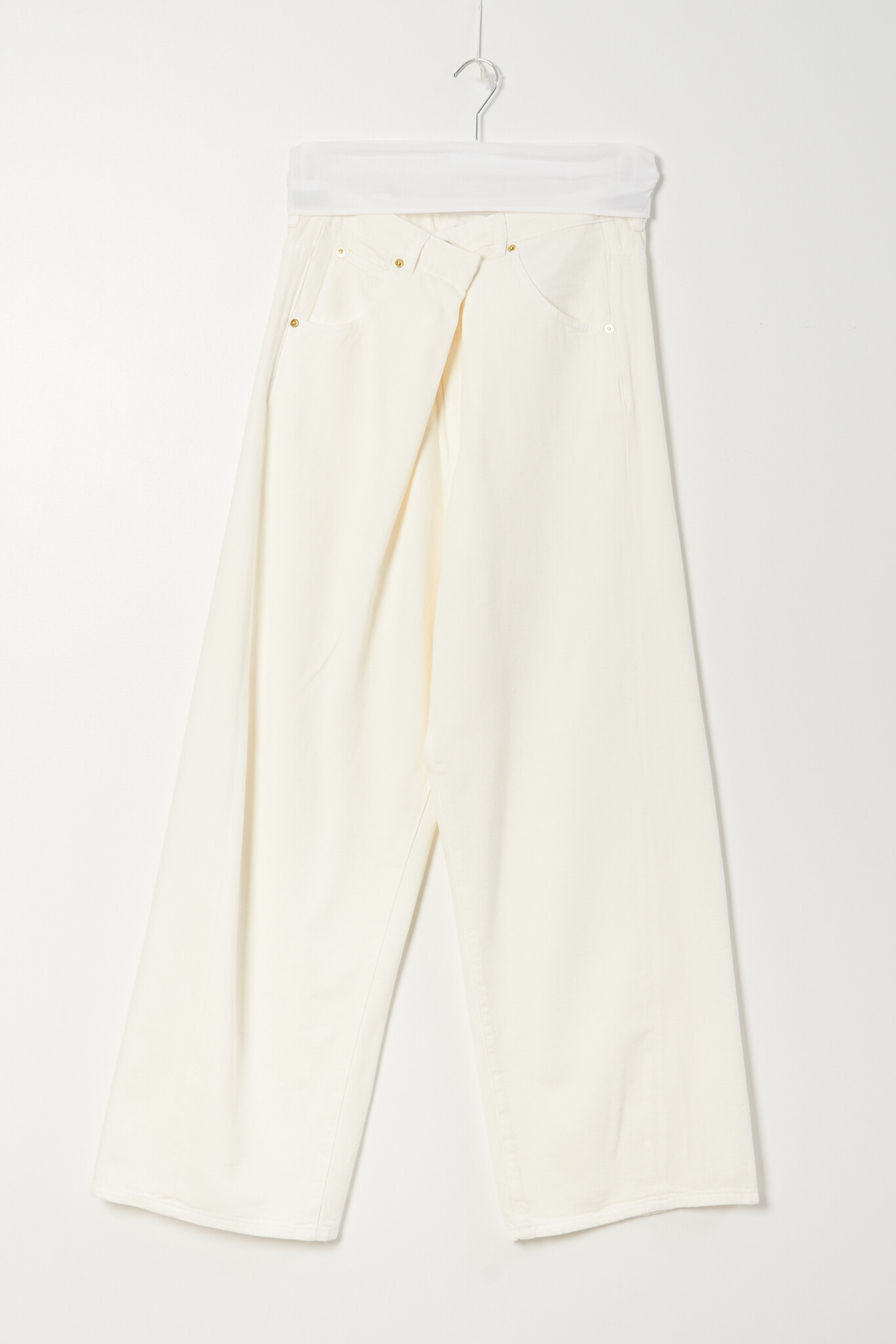 Darkpark - Ines fold over tencel denim