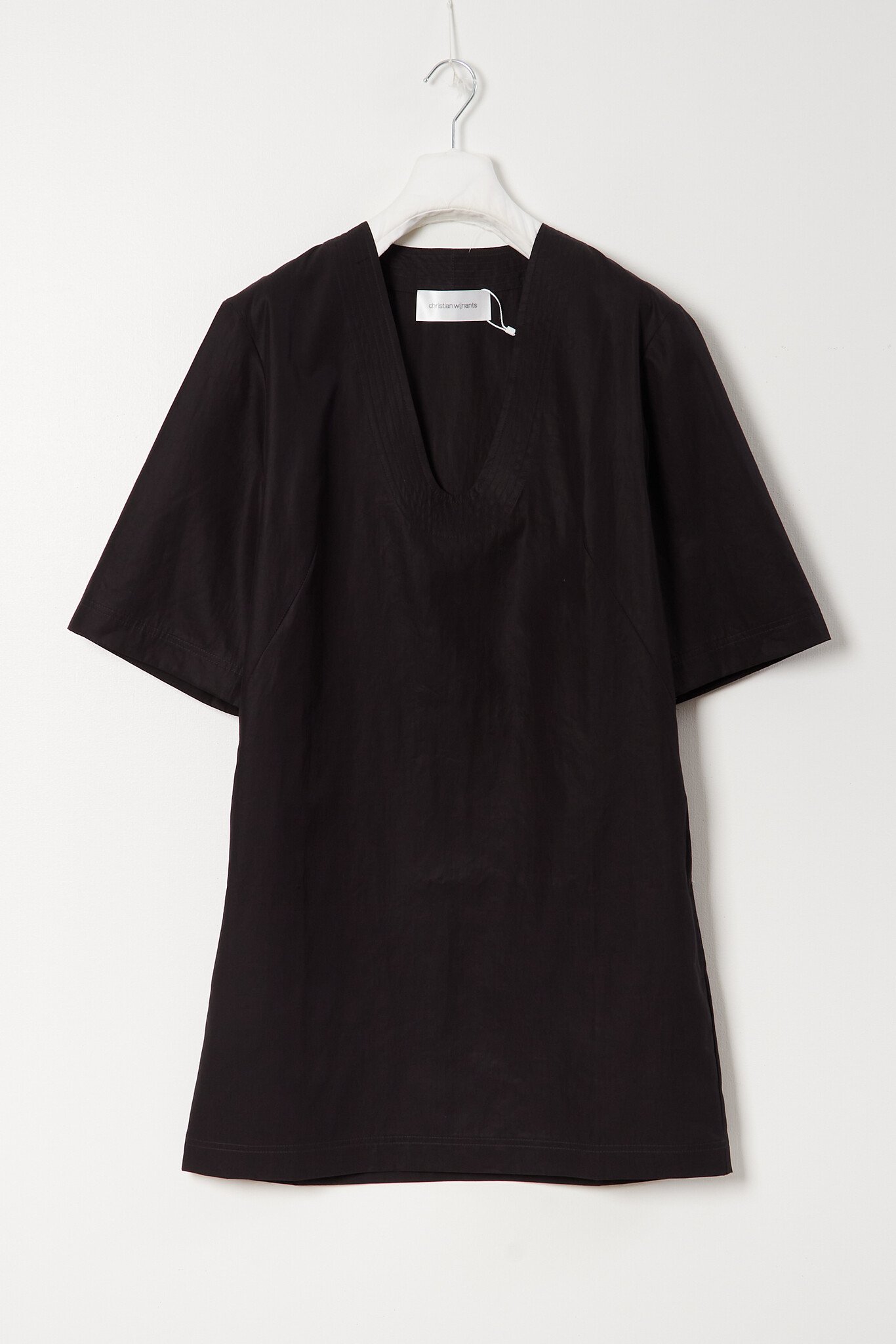 Christian Wijnants - Dawis short v neck dress