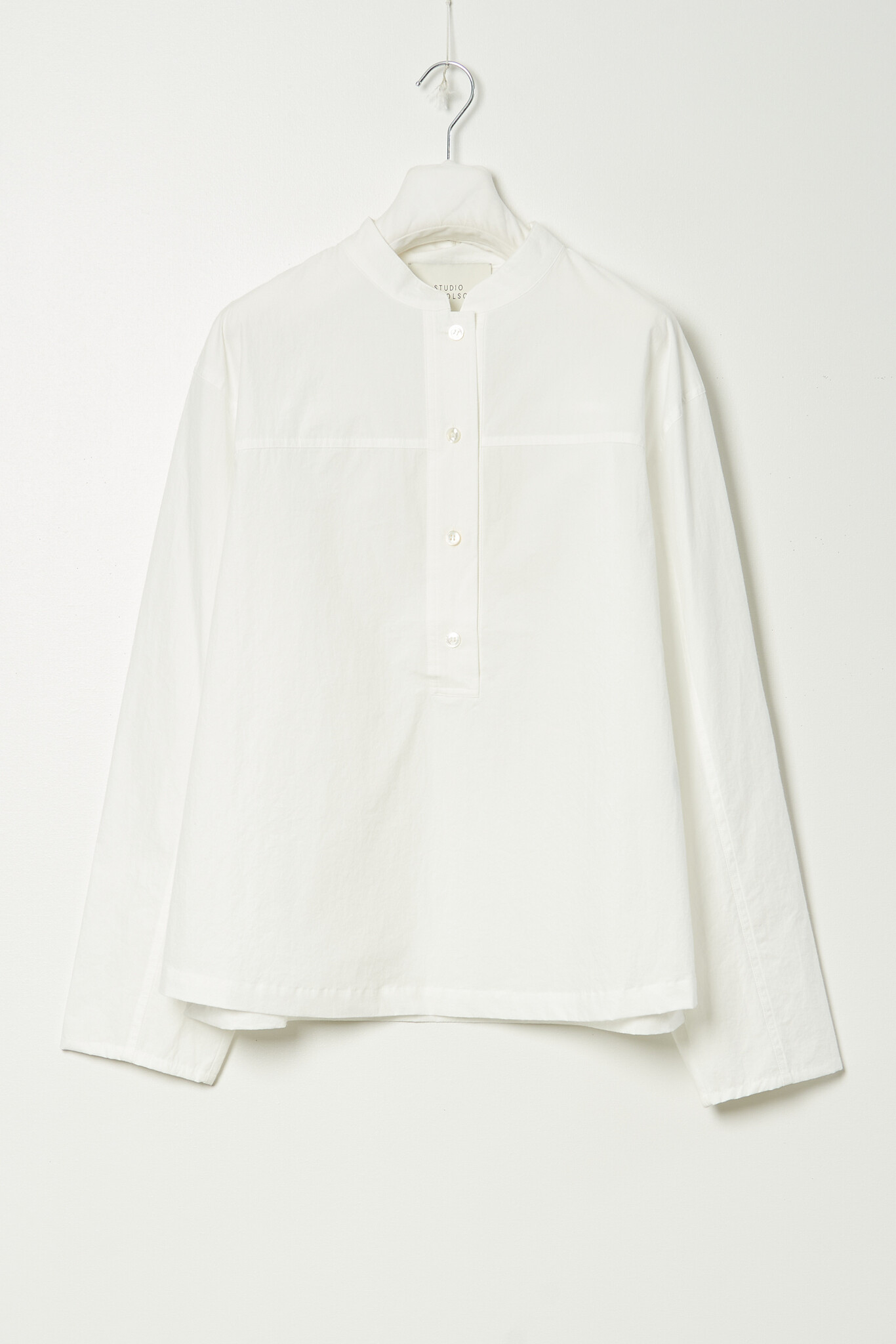 Studio Nicholson - Vega half placket shirt