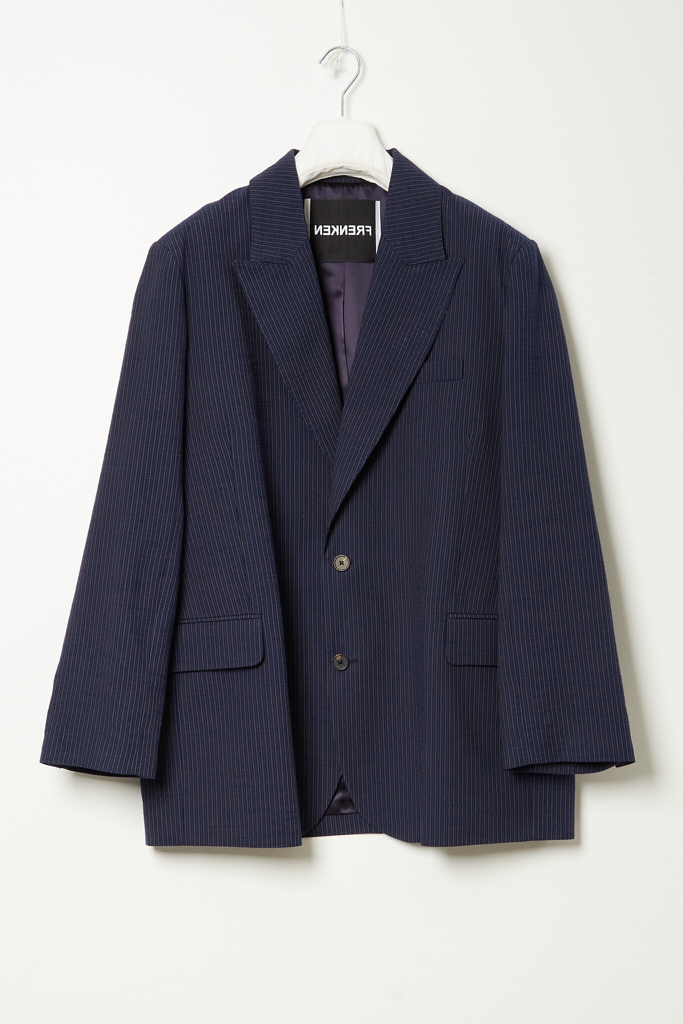 Frenken - Gentle pinstripe blazer