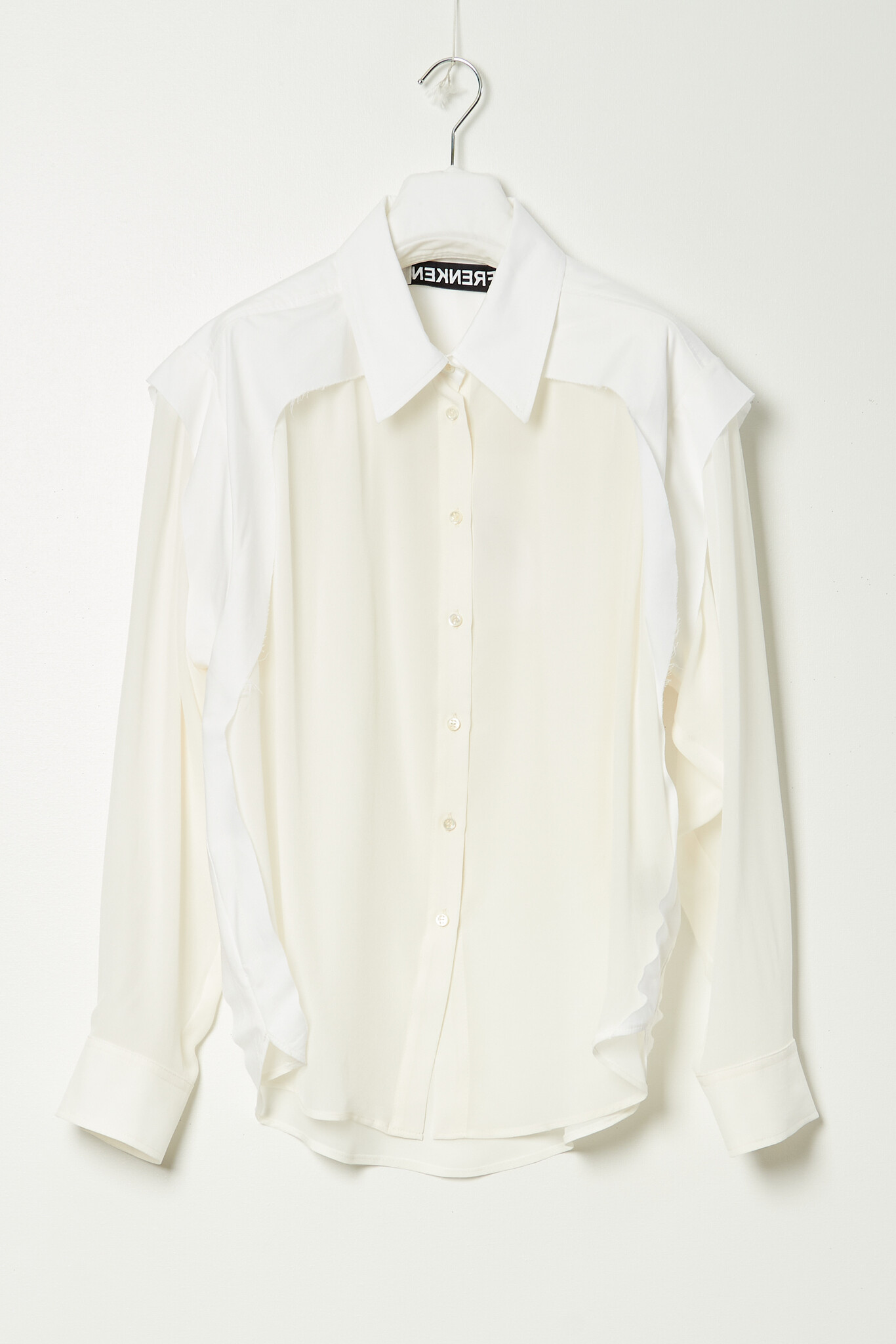 Frenken - Rely silk shirt cut out shirt