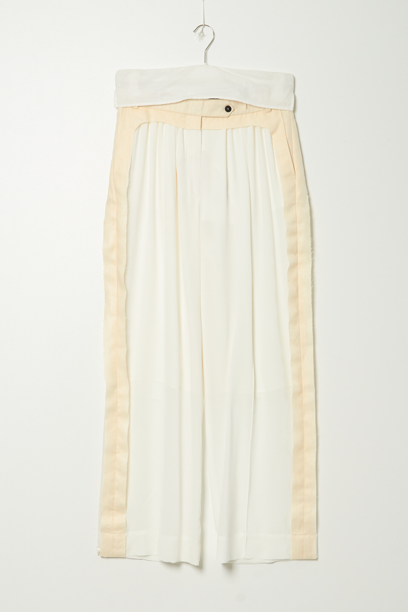 Frenken - Flow gathered silk pants