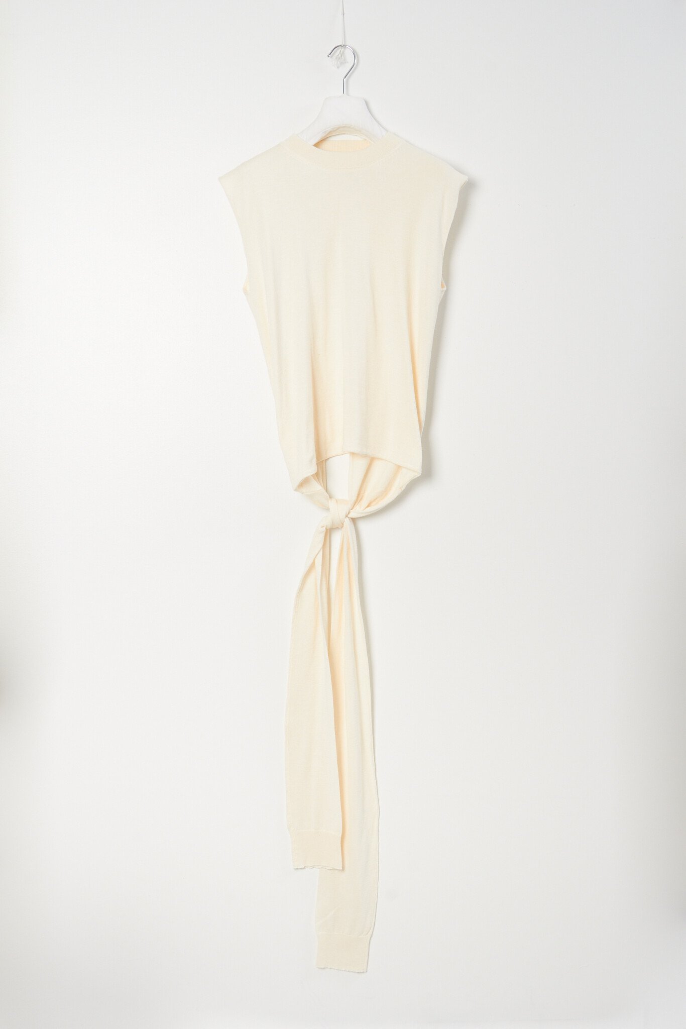 Róhe - Open back knitted wrap top