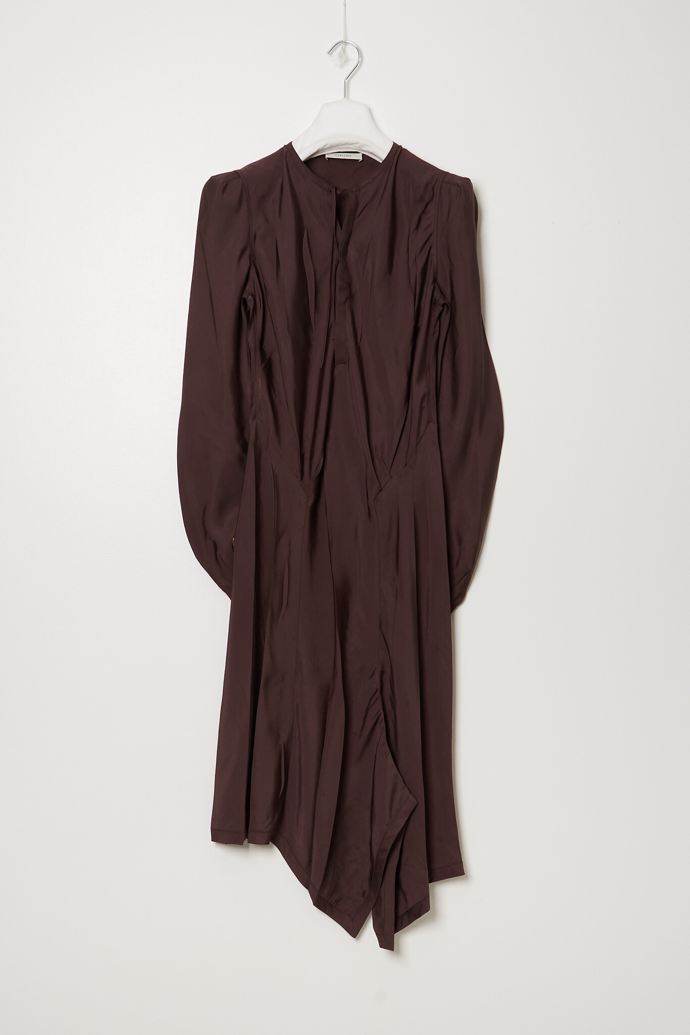 Lemaire - Creased bias dress