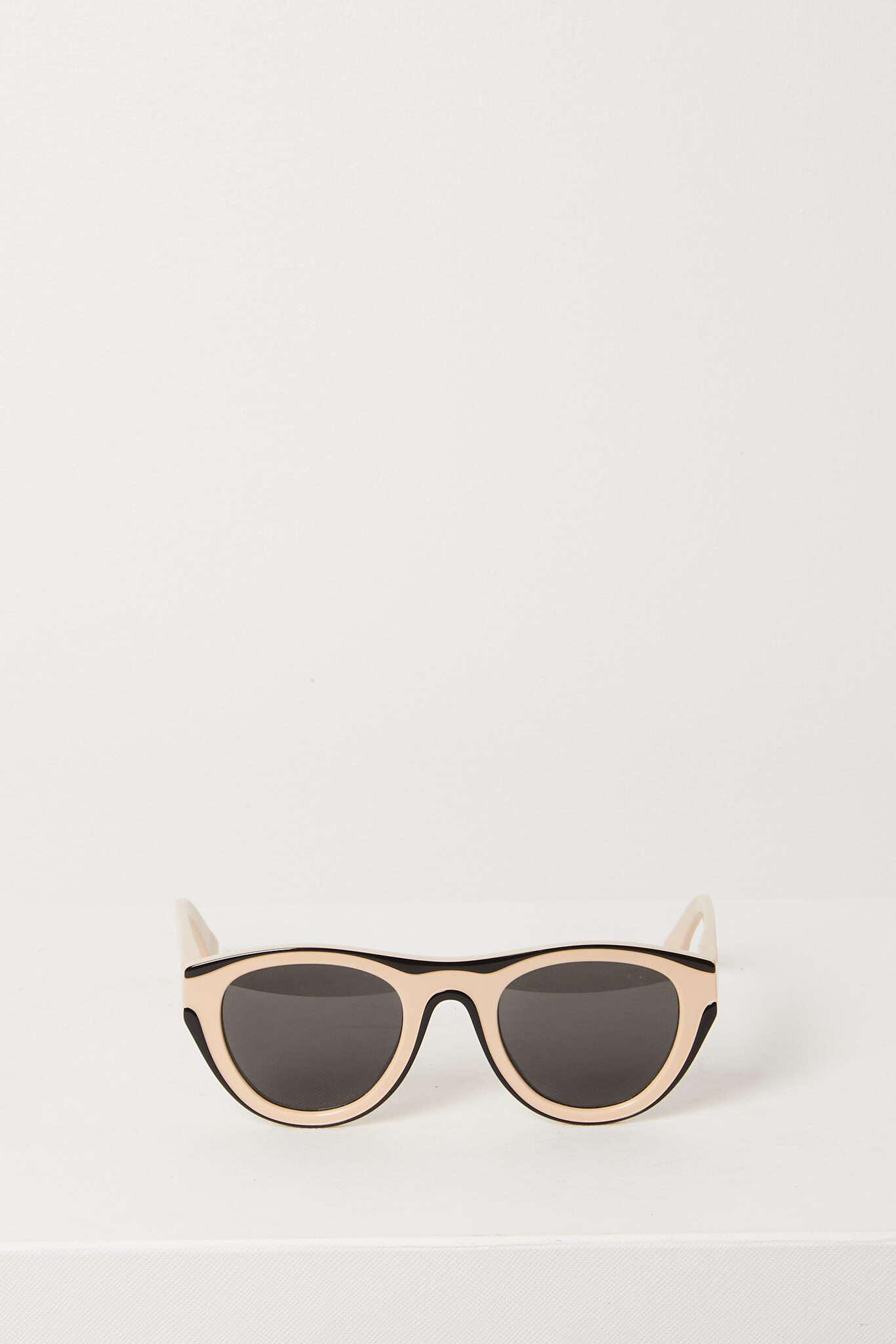 Maison Margiela - nude frame /dark grey lens sunglasses