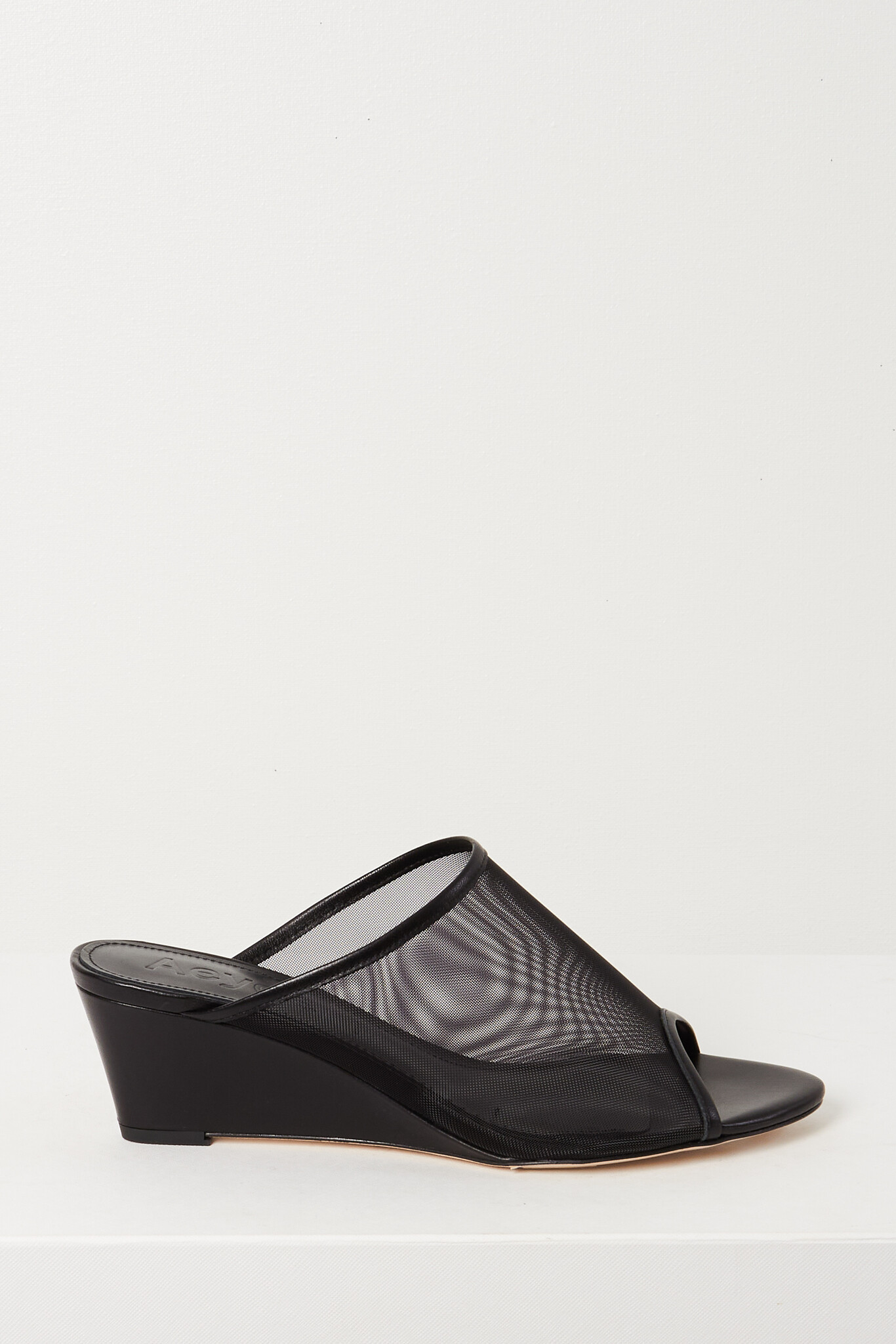 Aeyde - Suzanne mesh nappa wedge