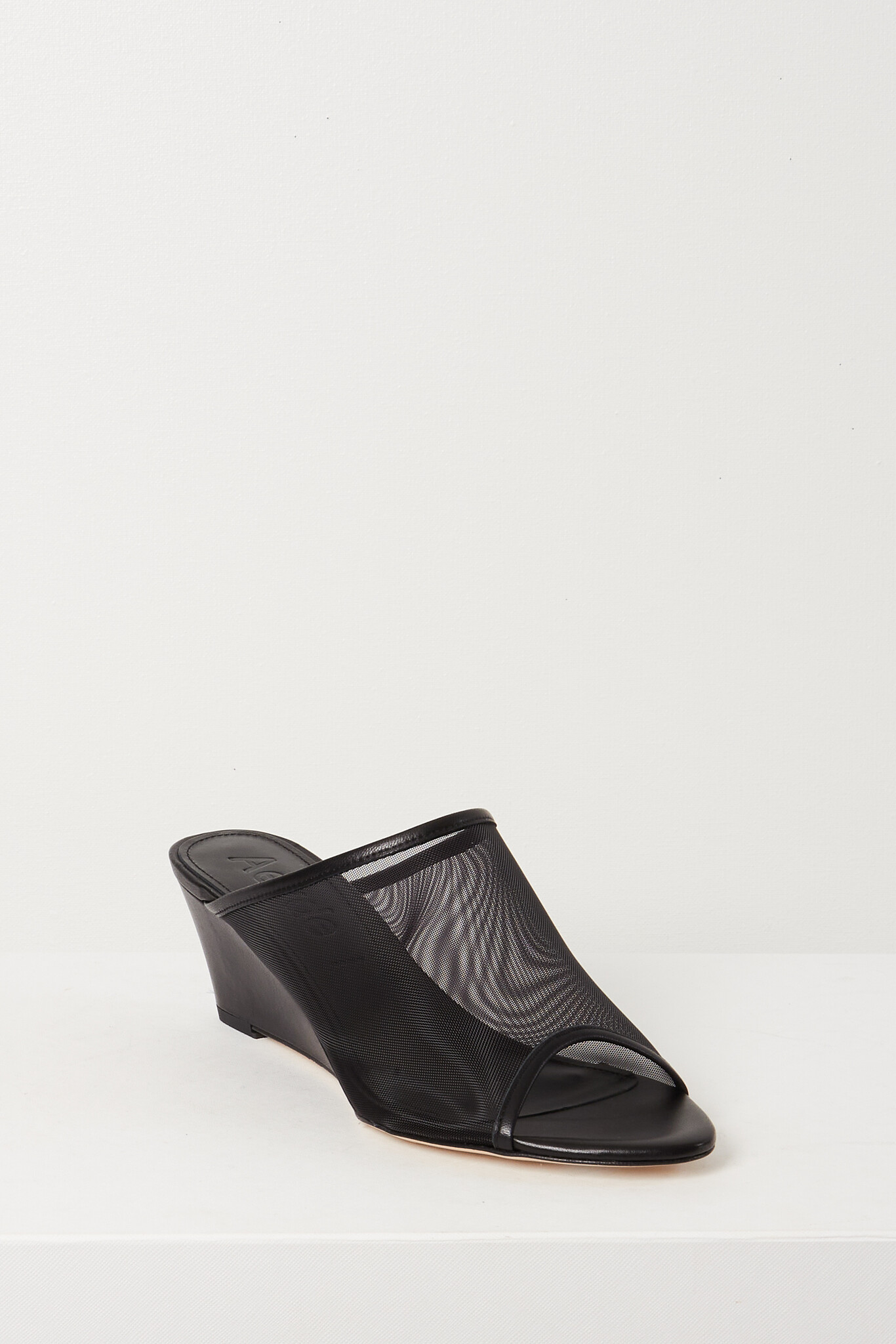 Aeyde - Suzanne mesh nappa wedge