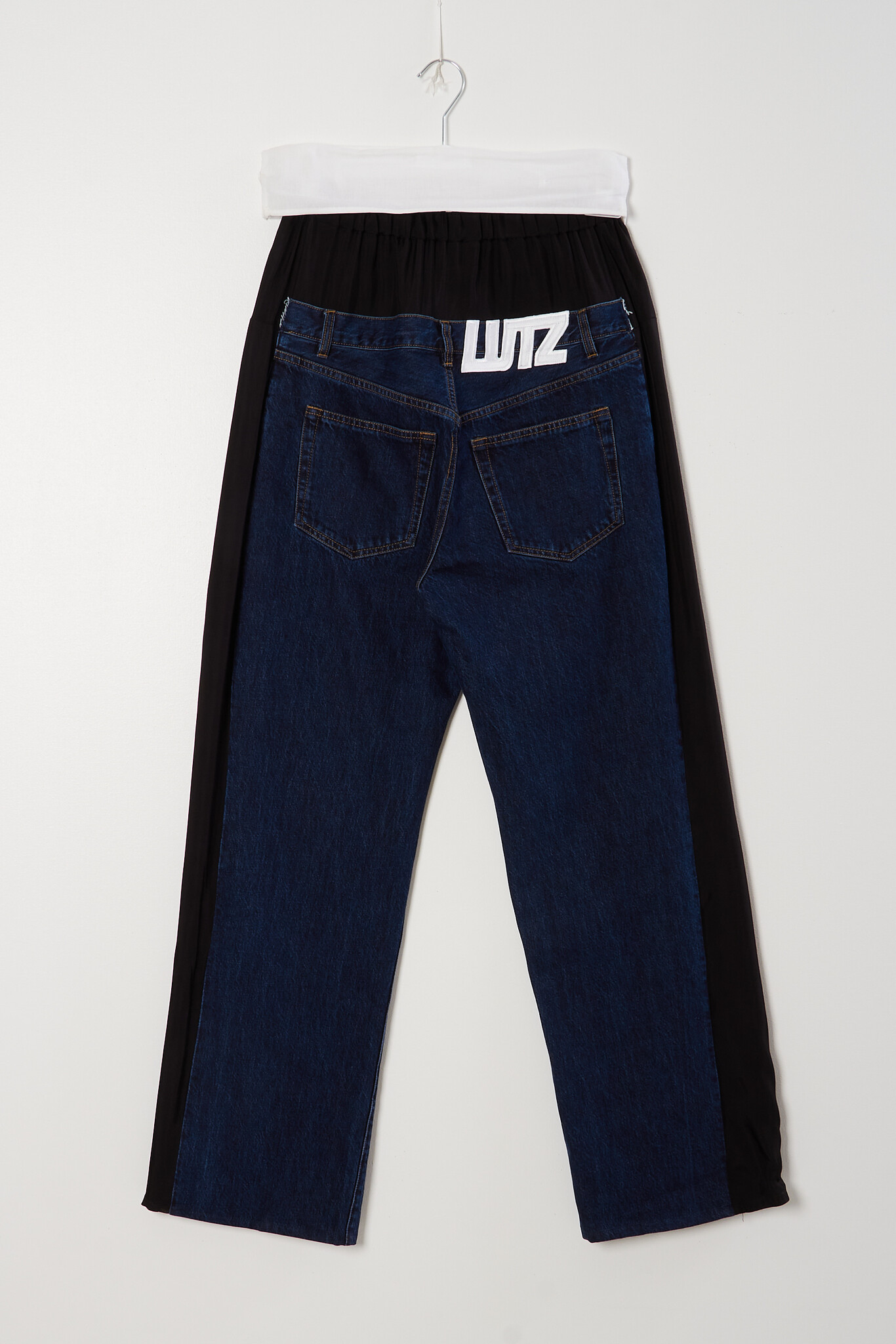 Lutz Huelle - Low denim pants