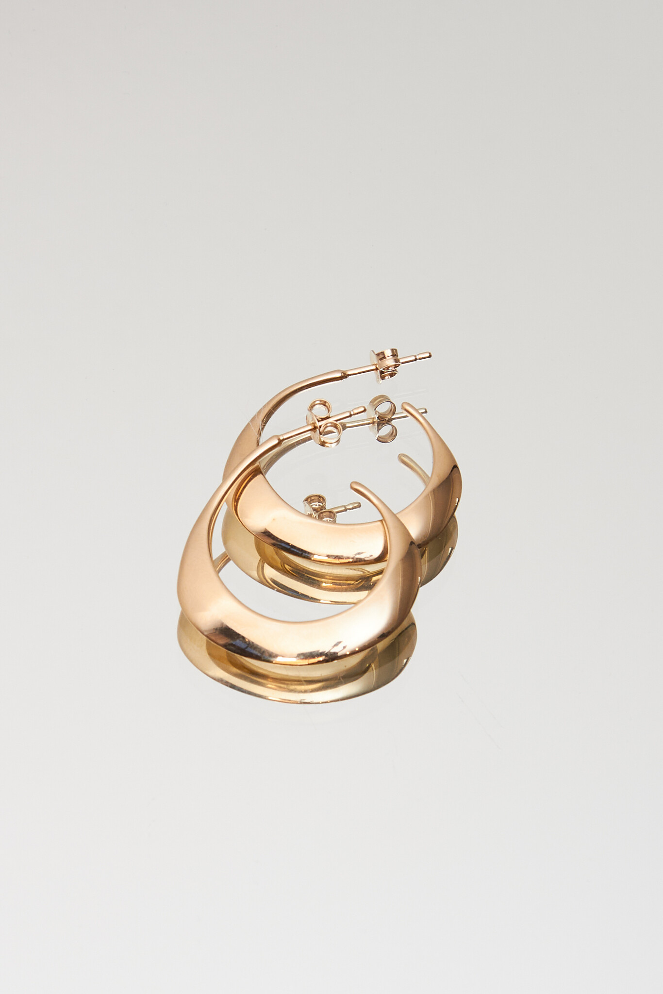 Lemaire - Hoops drop earrings