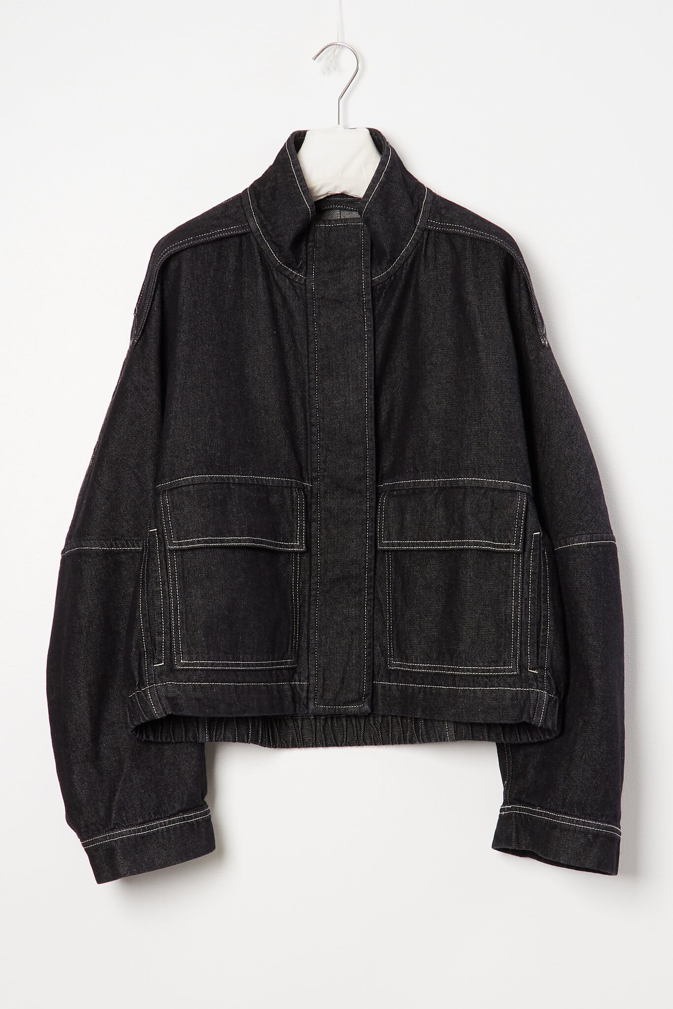 Christian Wijnants - Jola cropped denim jacket
