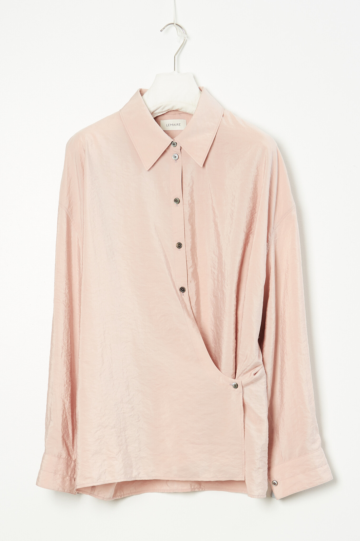 Lemaire - Straight collar twisted shirt