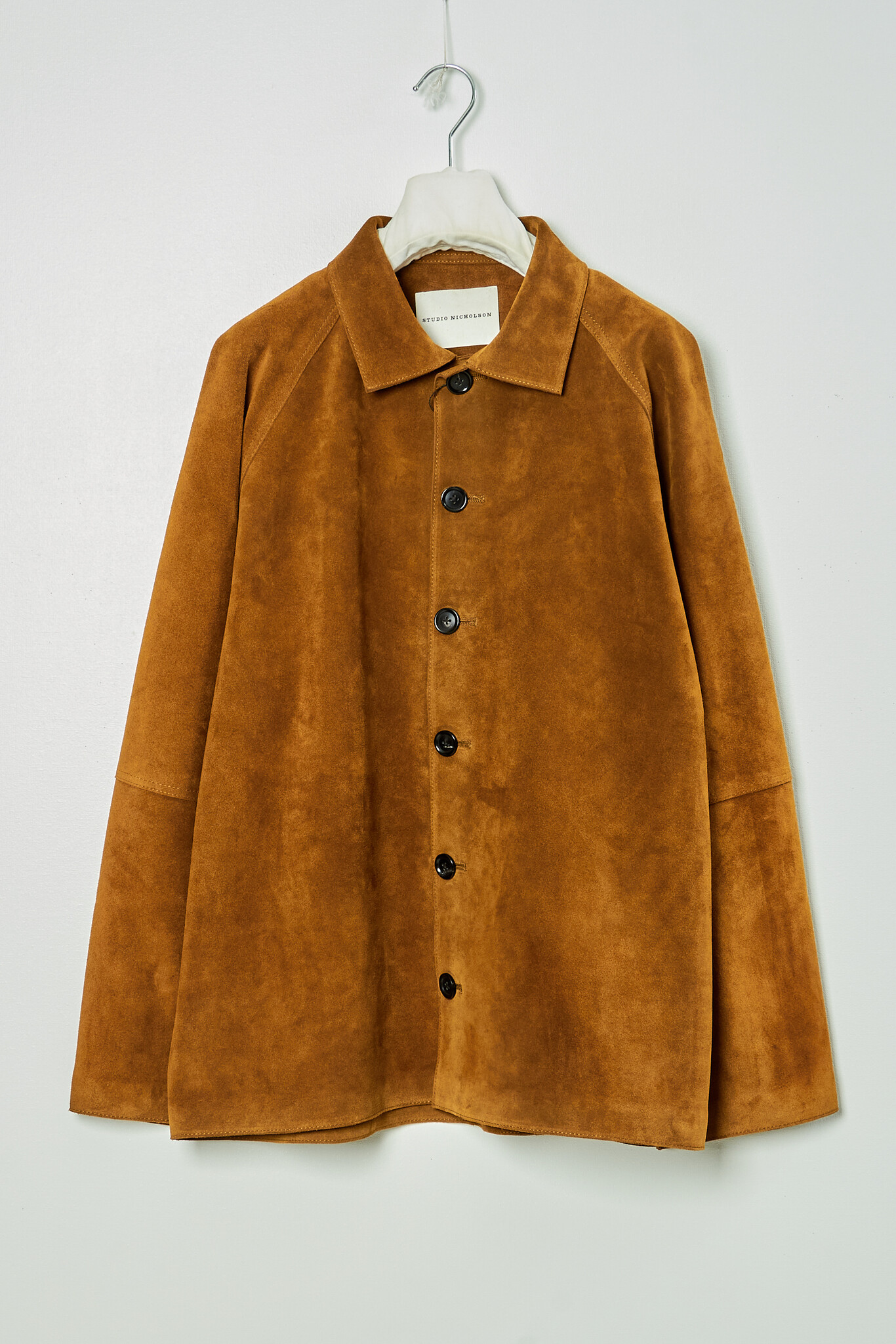 Studio Nicholson - Bowe Suede overshirt