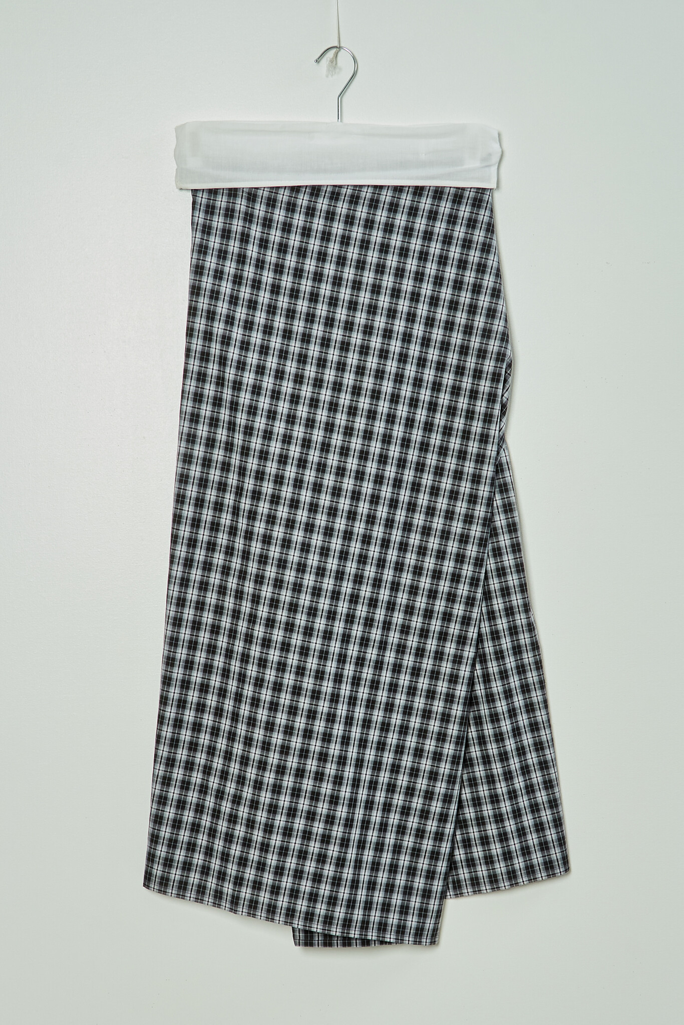 6397 - Draped wrap skirt