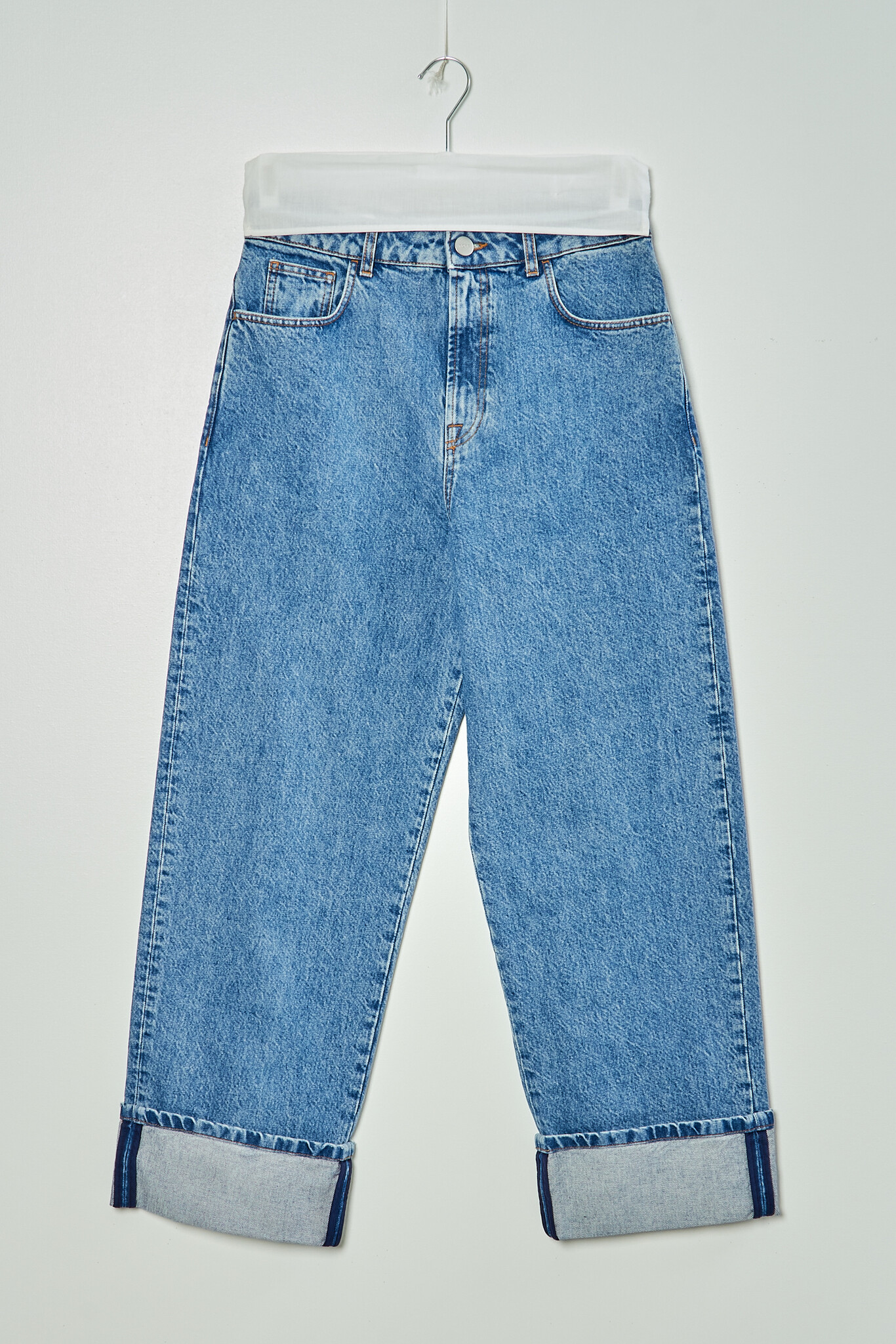 Róhe - Rixt Turn-up baggy denim