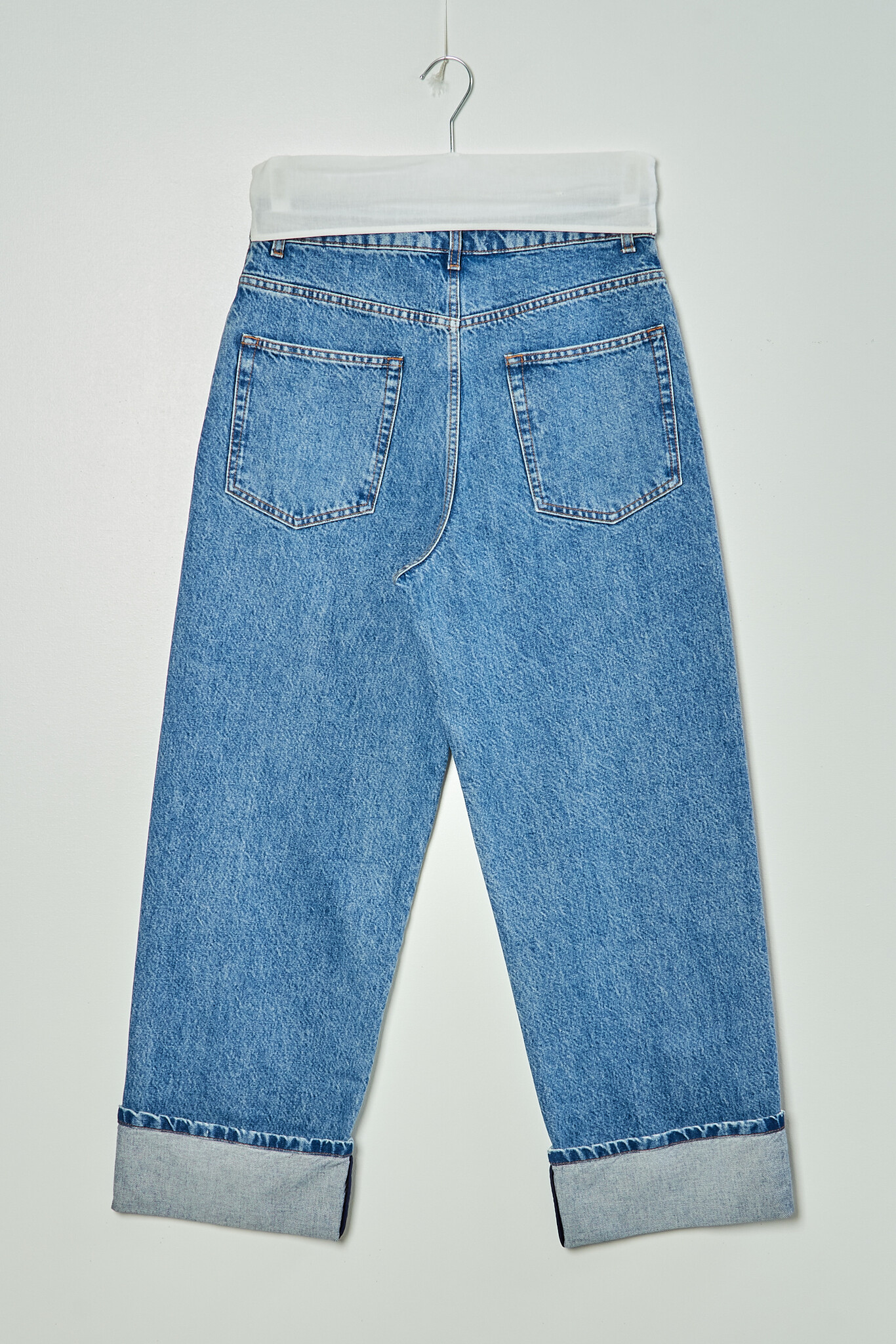 Róhe - Rixt Turn-up baggy denim
