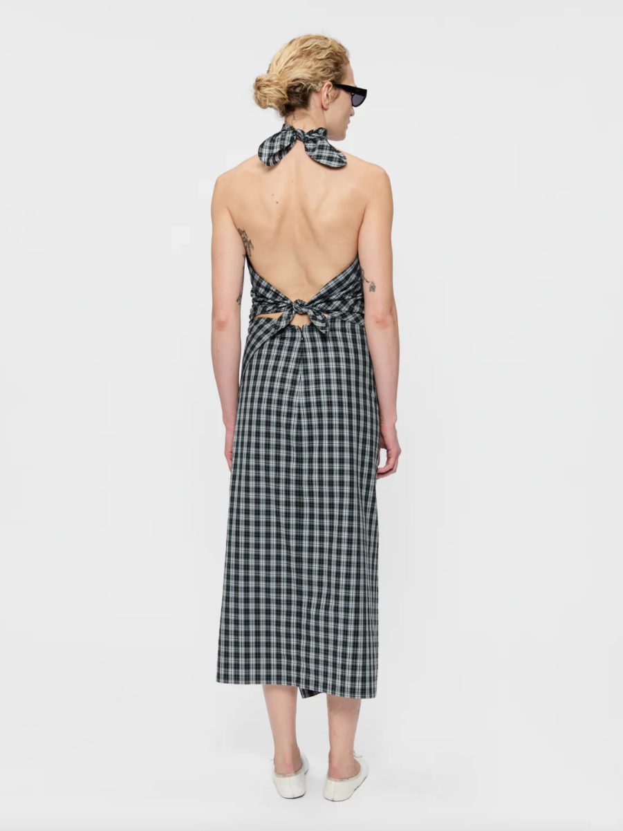 6397 - Draped wrap skirt