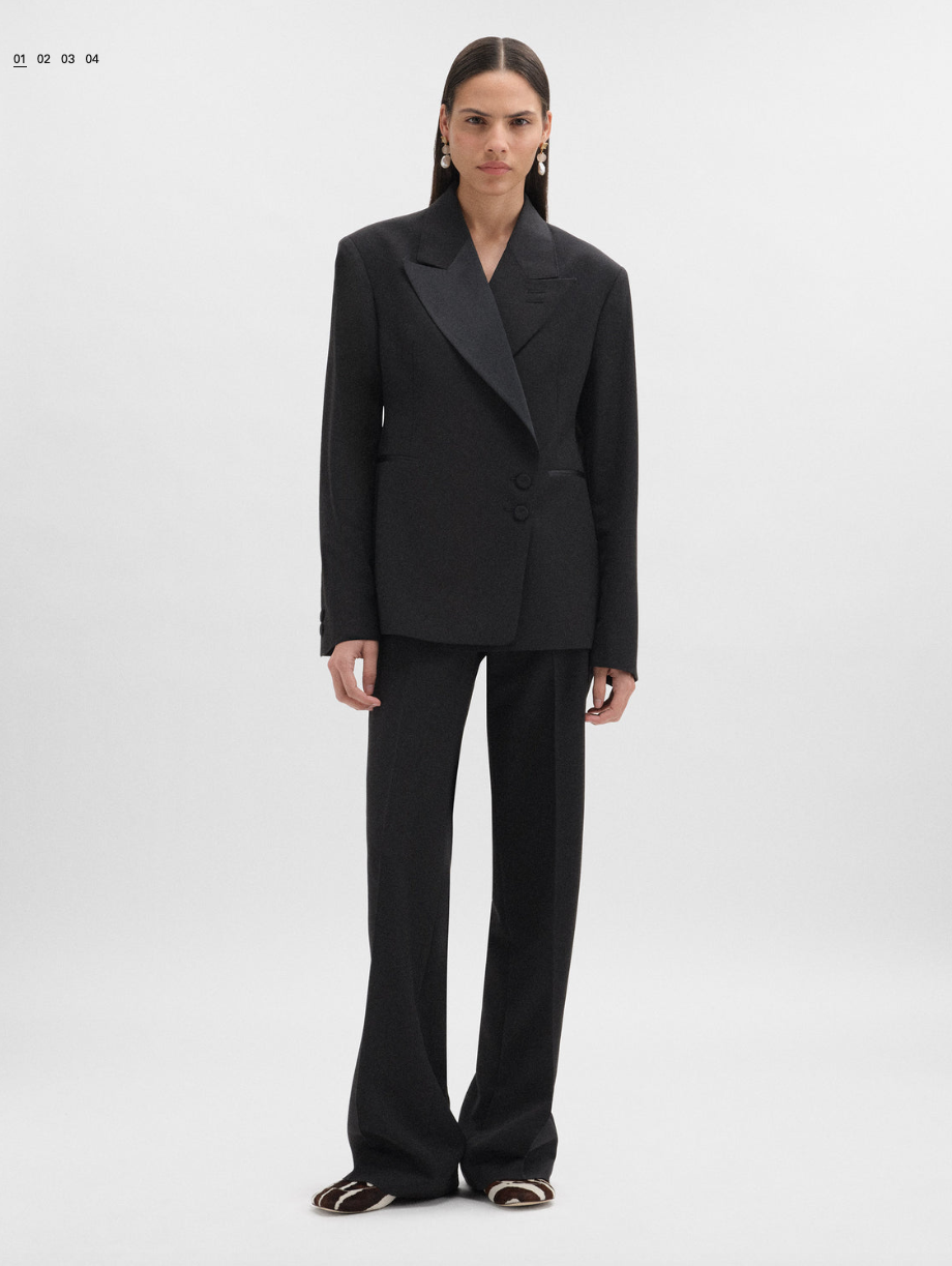 Wales Bonner - Gallery tuxedo jacket