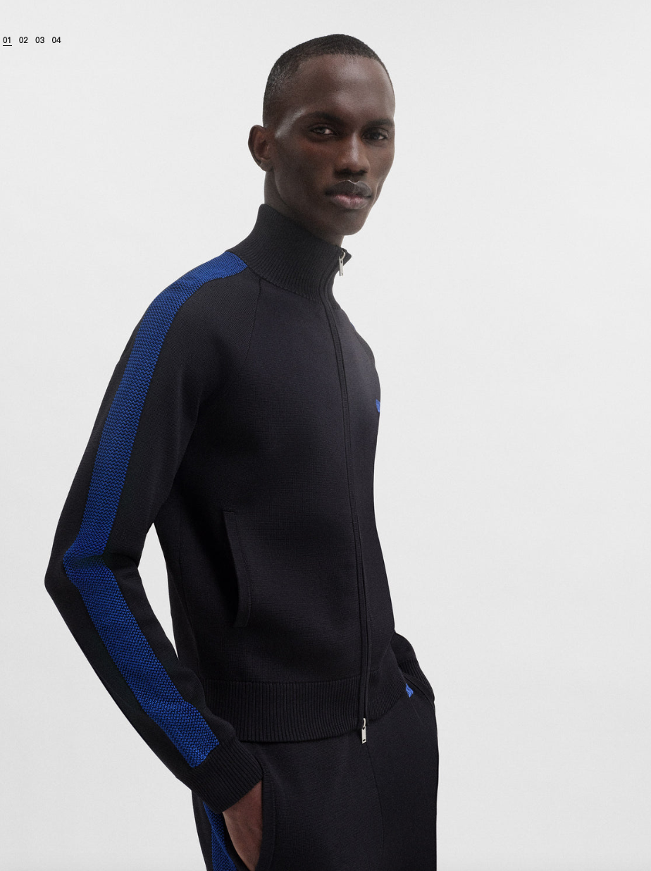 Wales Bonner - Form track jacket