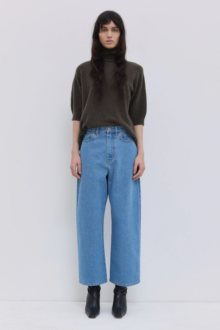 Christian Wijnants - Pavia cropped wide leg denim