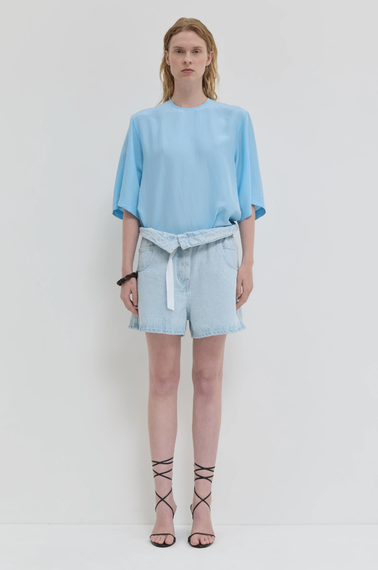 Christian Wijnants - Potali denim shorts