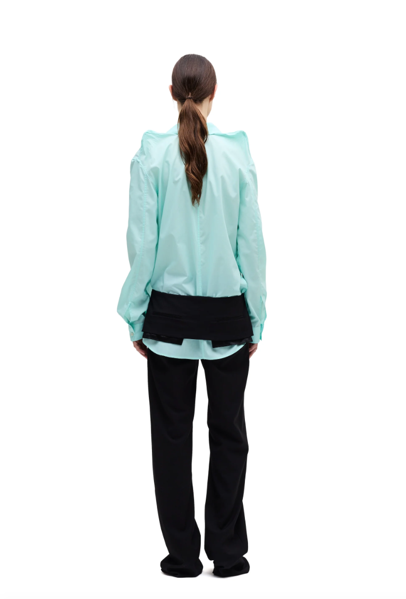Julie Kegels - Claudette lifted shoulders shirt