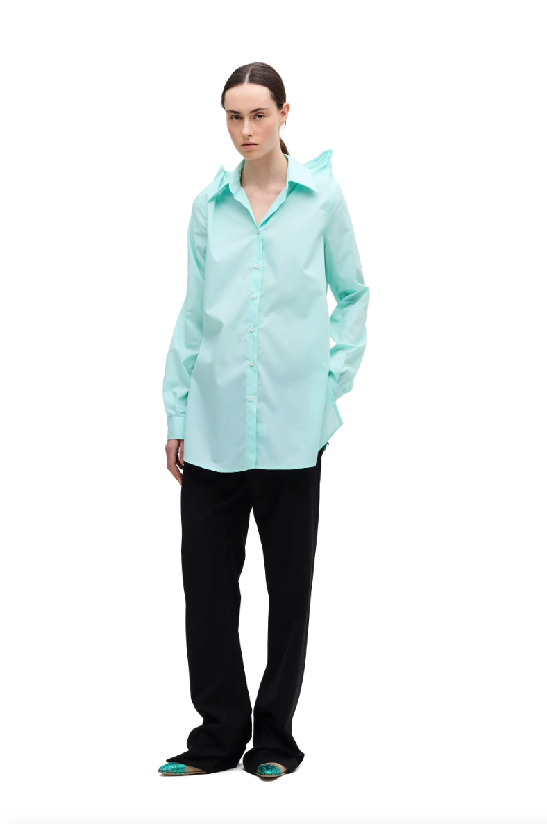 Julie Kegels - Claudette lifted shoulders shirt