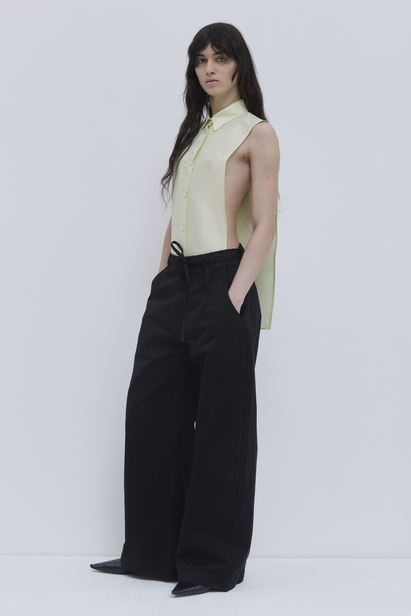 Christian Wijnants - Piros barrel leg dyed trousers