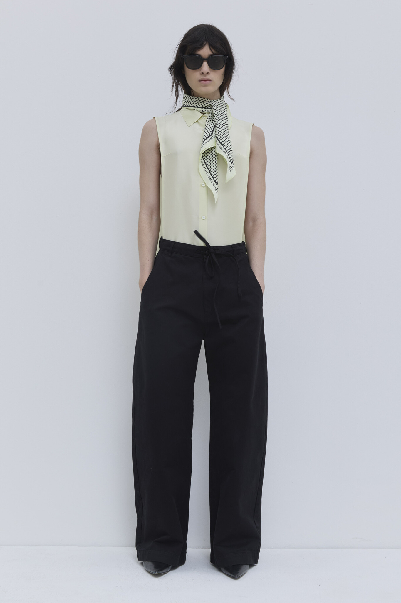 Christian Wijnants - Piros barrel leg dyed trousers