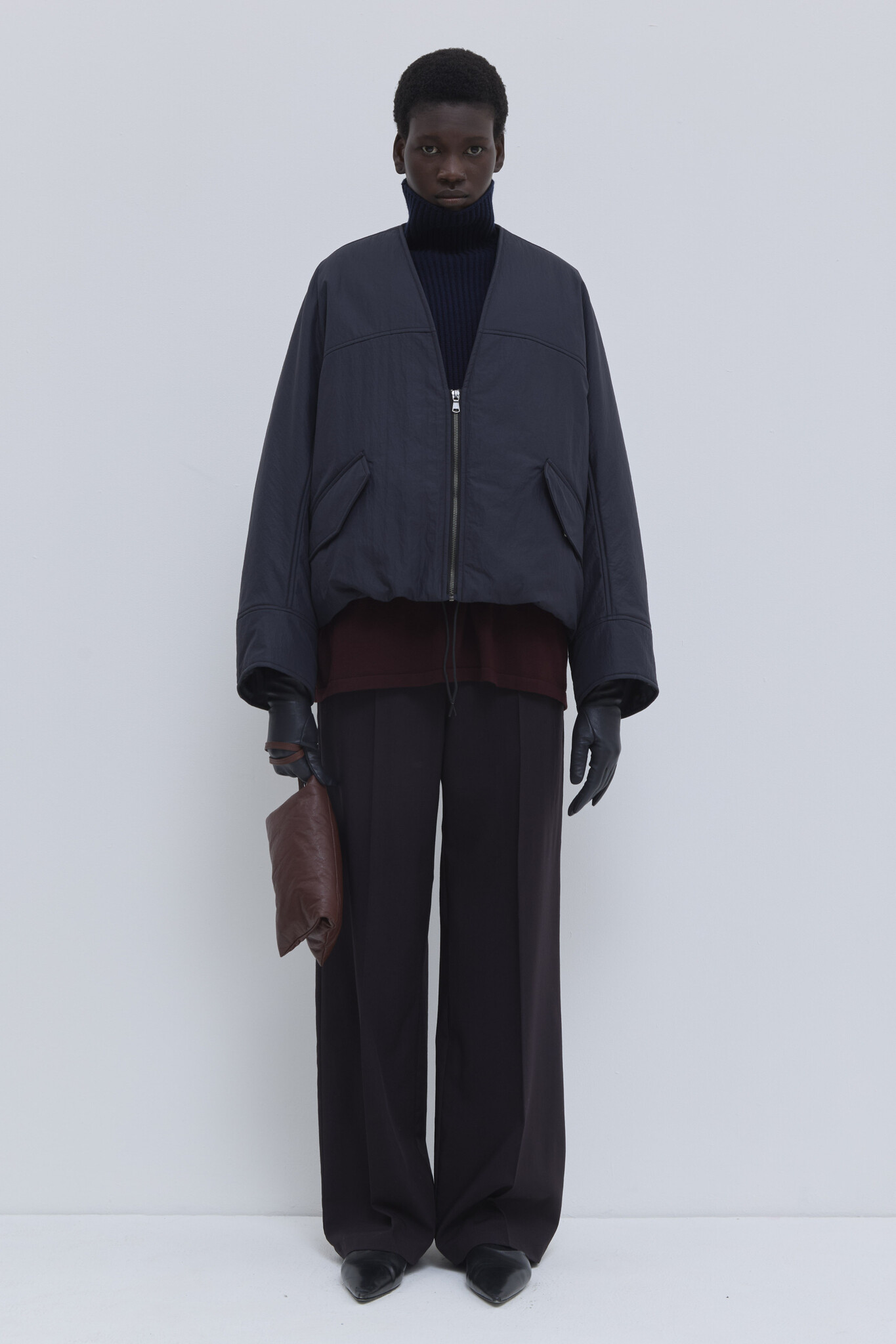 Christian Wijnants - Jelana padded v-neck jacket