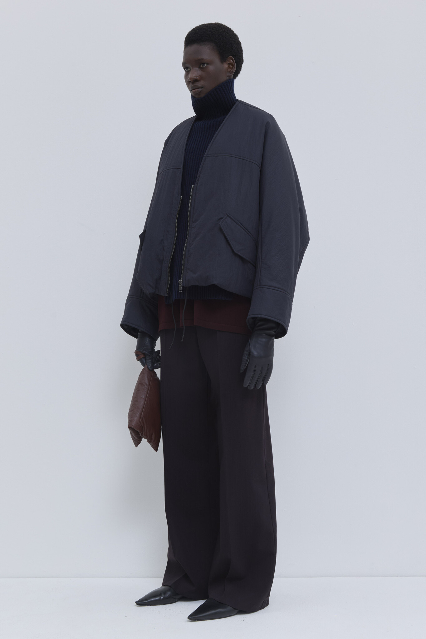 Christian Wijnants - Jelana padded v-neck jacket