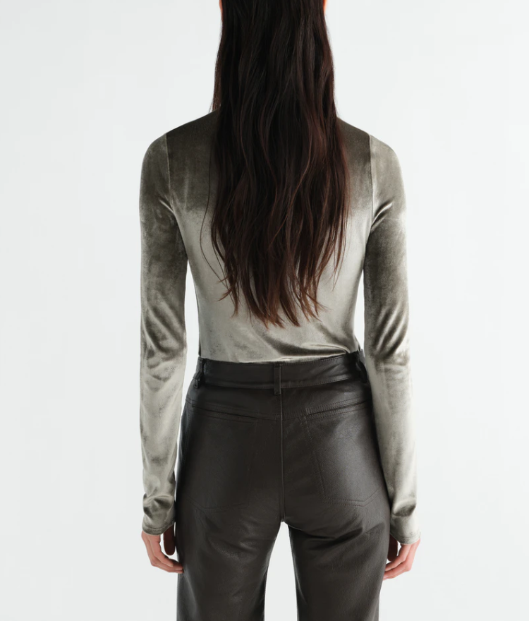 Lemaire - Fitted high neck top