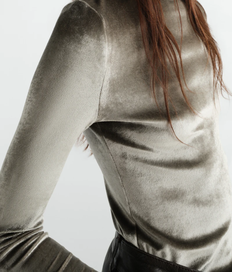 Lemaire - Fitted high neck top