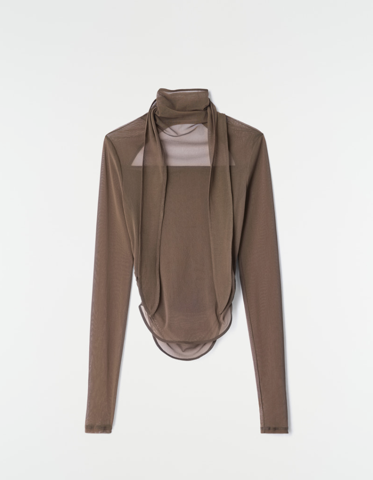 Lemaire - Ballerina foulard top