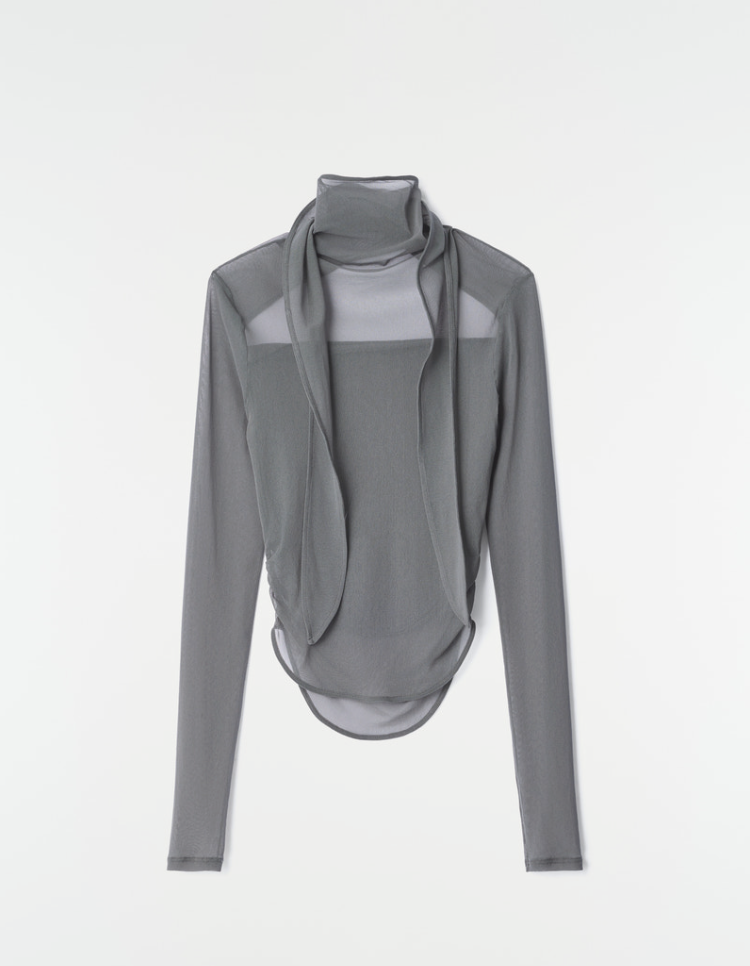 Lemaire - Ballerina foulard top
