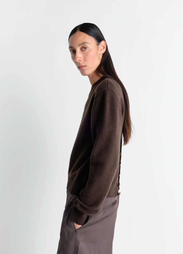 Lemaire - Reversible buttoned sweater