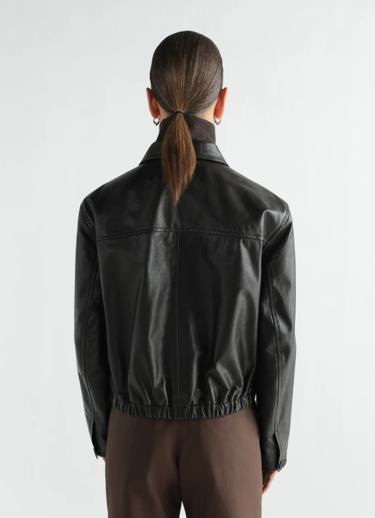Lemaire - Soft leather blouson