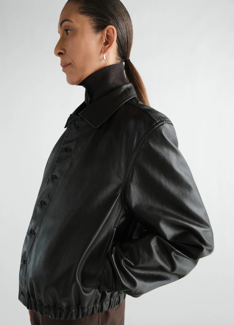 Lemaire - Soft leather blouson