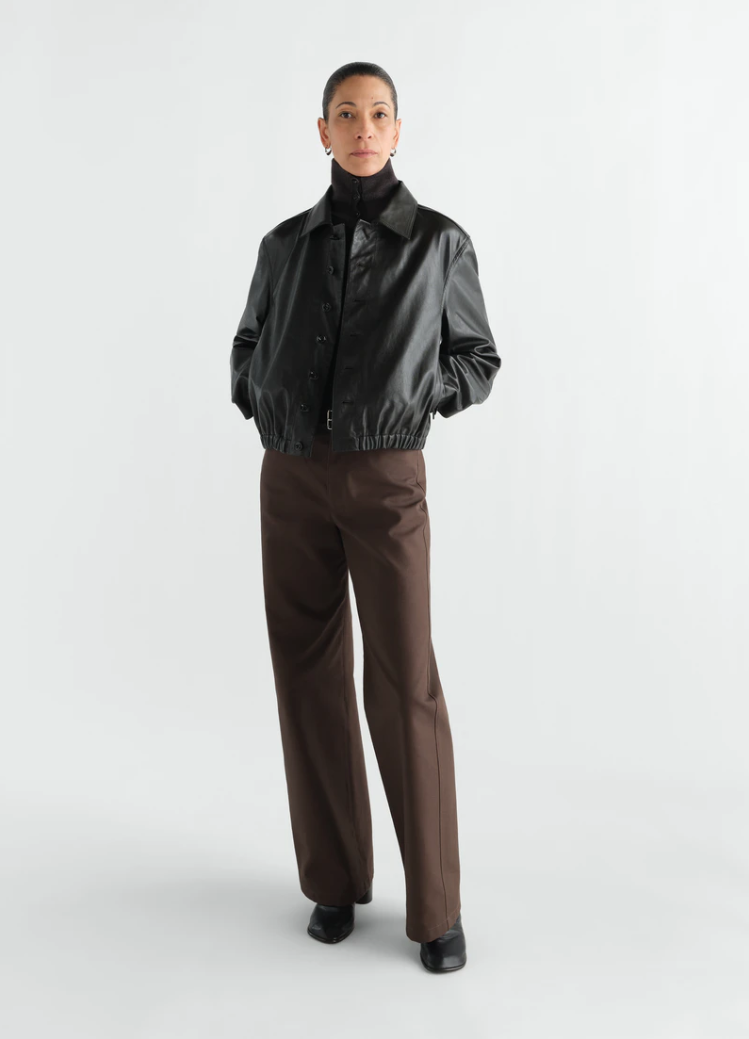 Lemaire - Soft leather blouson