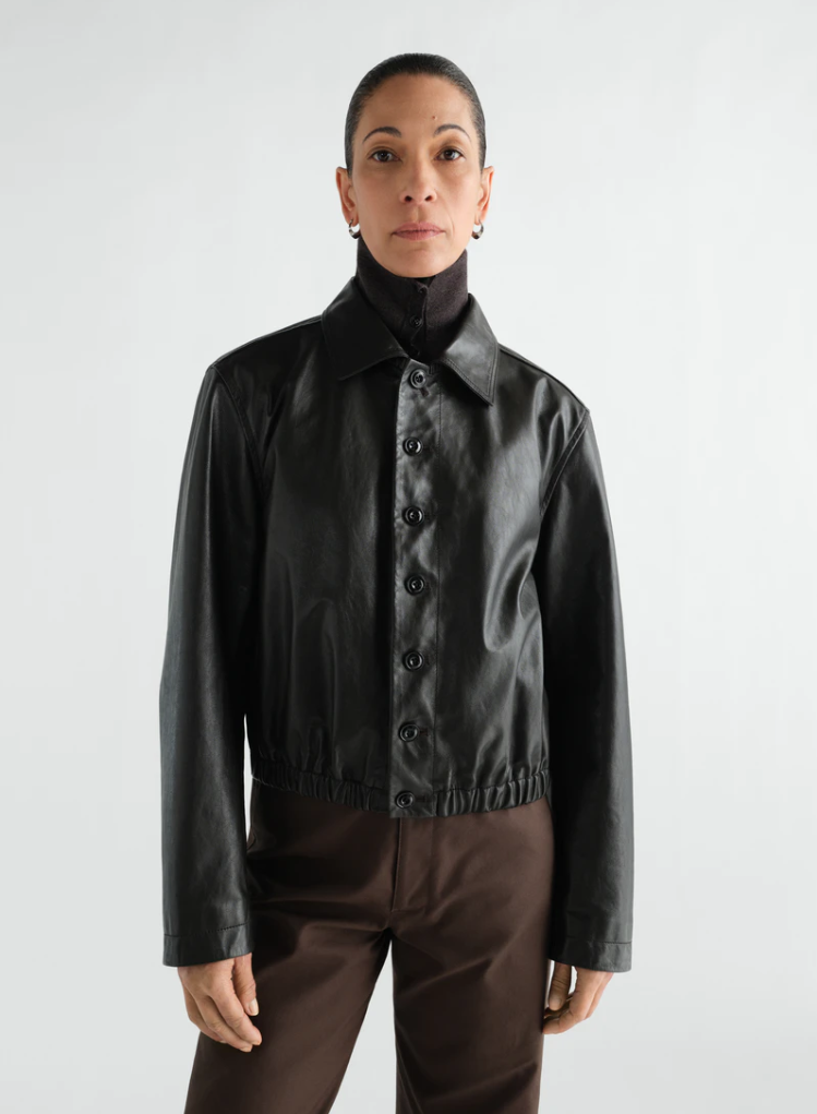 Lemaire - Soft leather blouson
