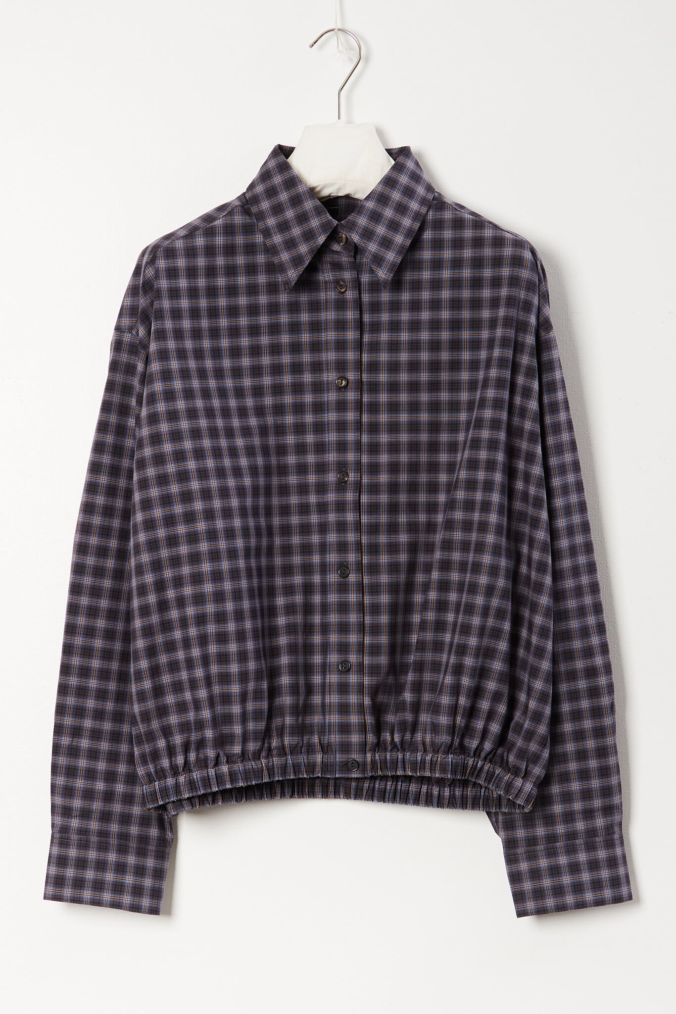 Cordera - Checked bomber shirt