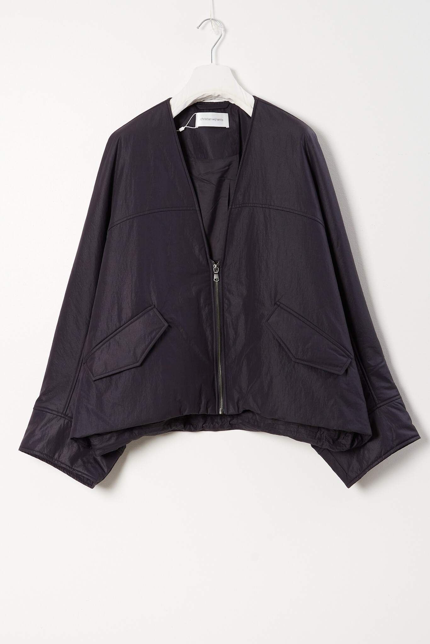 Christian Wijnants Jelana padded v-neck jacket