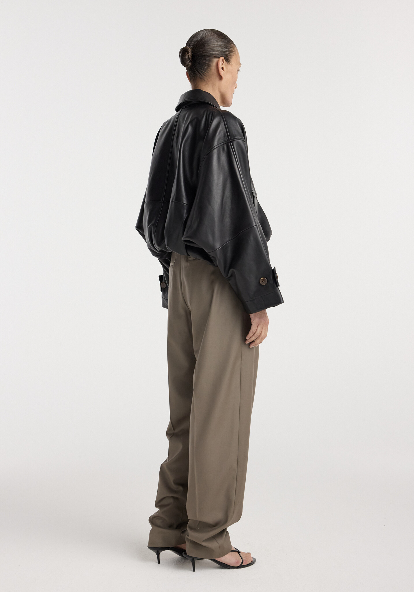 Róhe - Leather blouson jacket