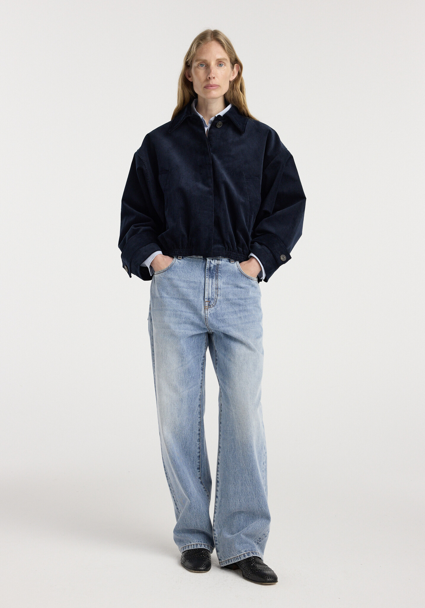 Róhe - Corduroy blouson jacket