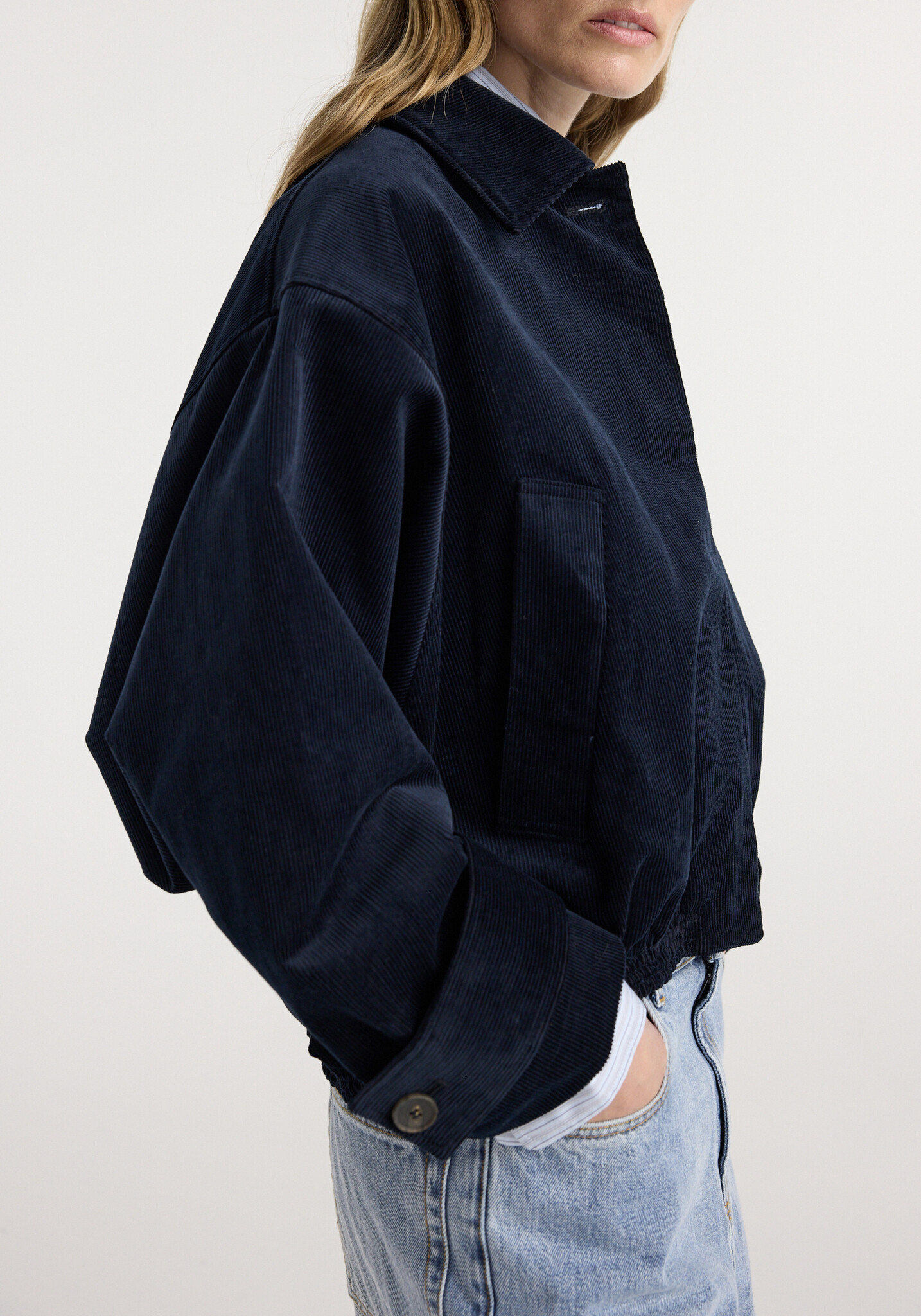 Róhe - Corduroy blouson jacket