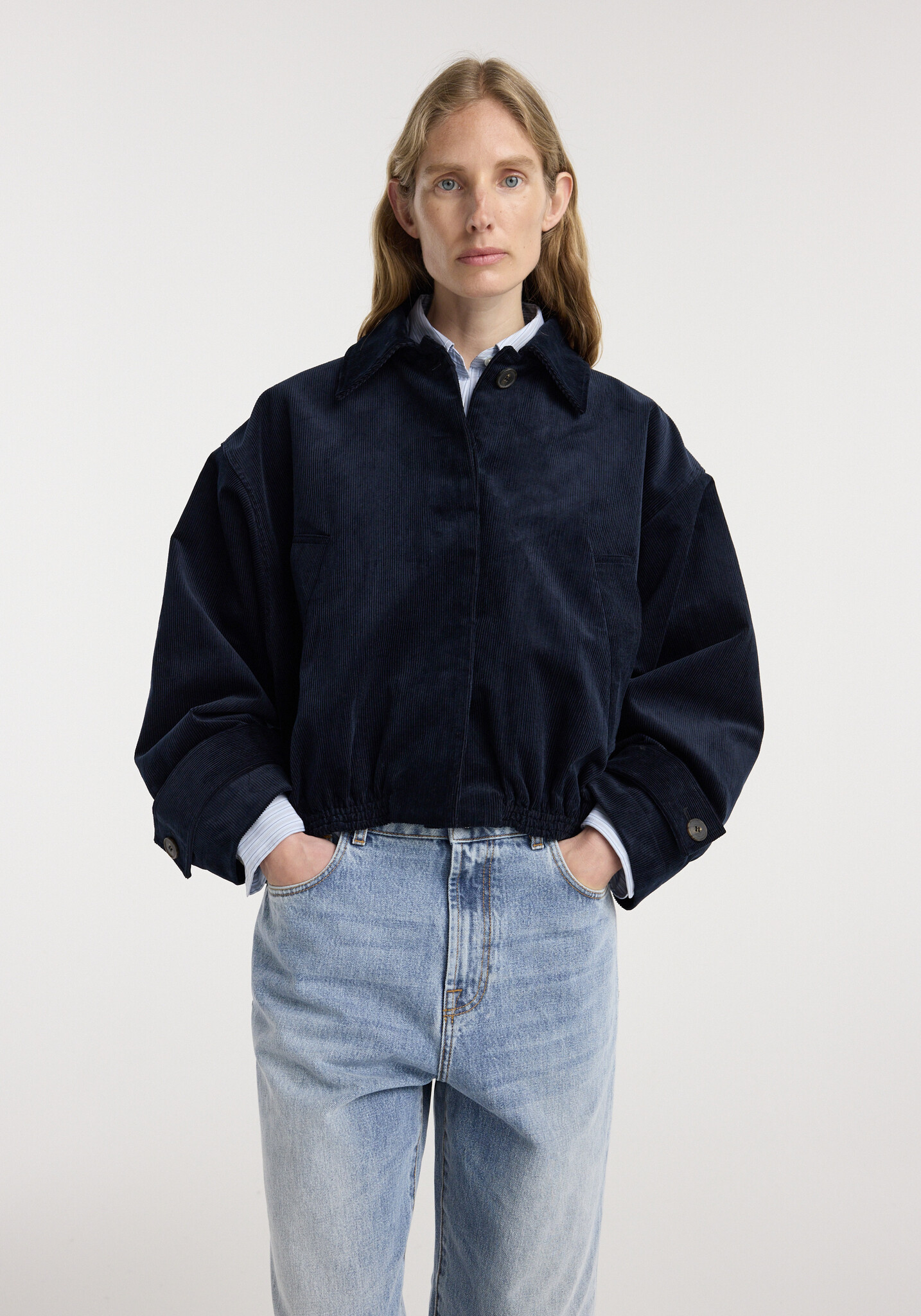 Róhe - Corduroy blouson jacket