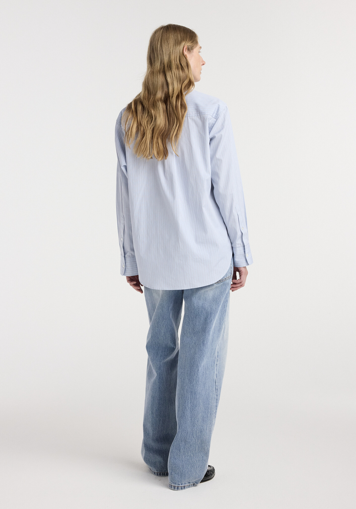 Róhe - Oxford striped shirt