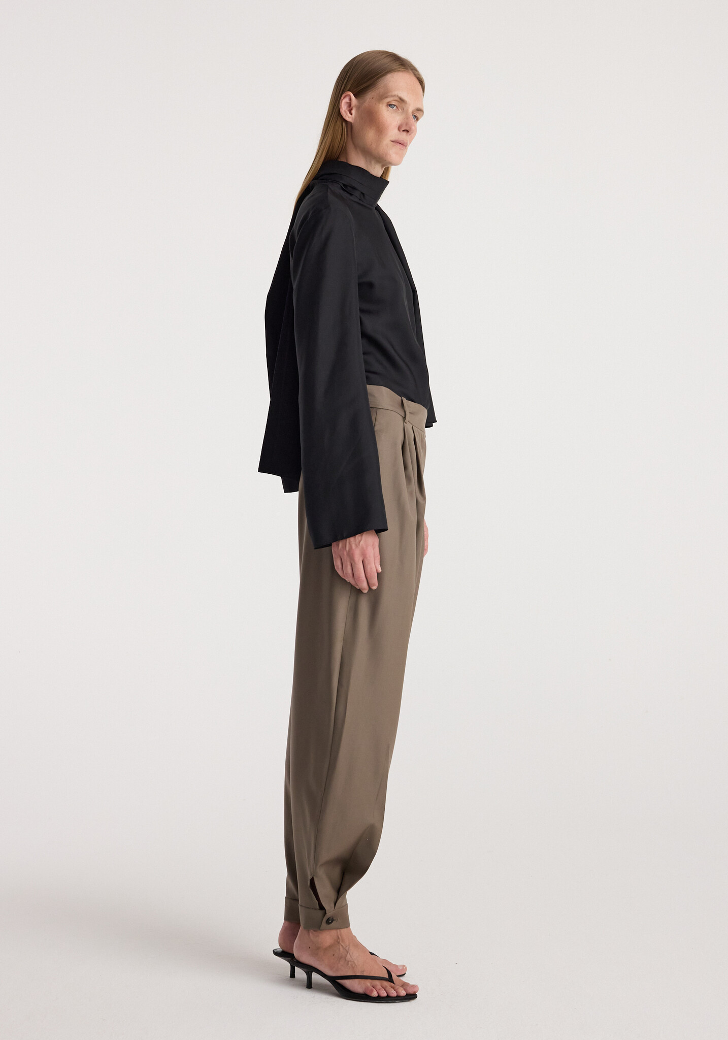 Róhe - Tailored cuff trousers